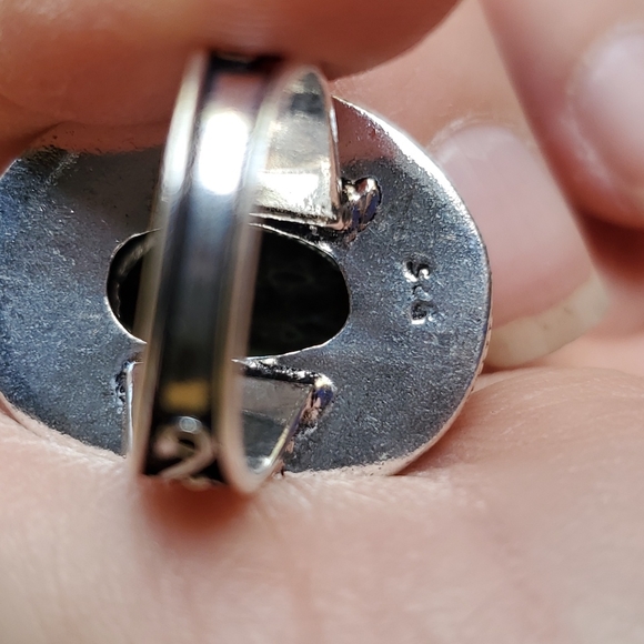 New Italian Murano Millefiori 925 Silver Statement Ring. - Picture 12 of 13